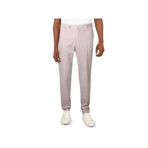 TORIN OPIFICIO Mens Purple Straight Leg, Stretch Chino Pants 48